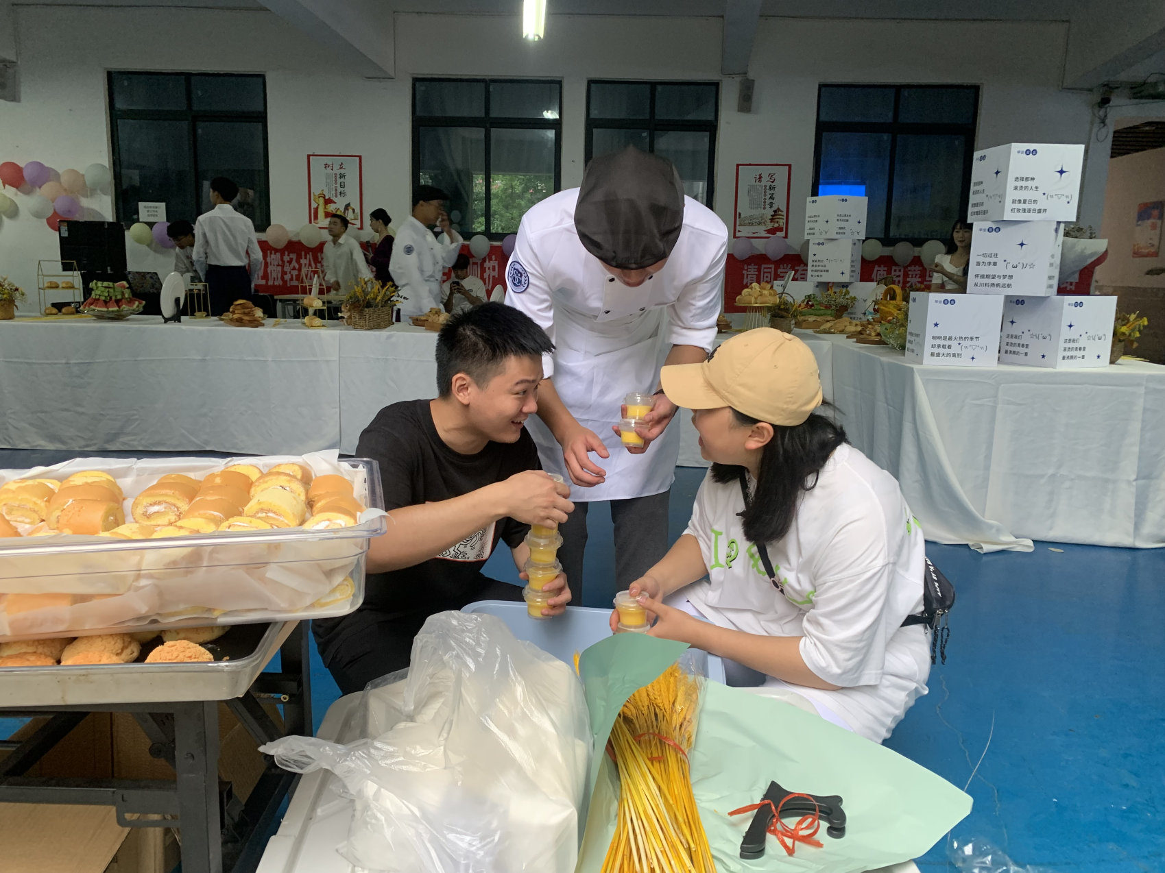 学院承办学校2022届毕业家宴(图4)